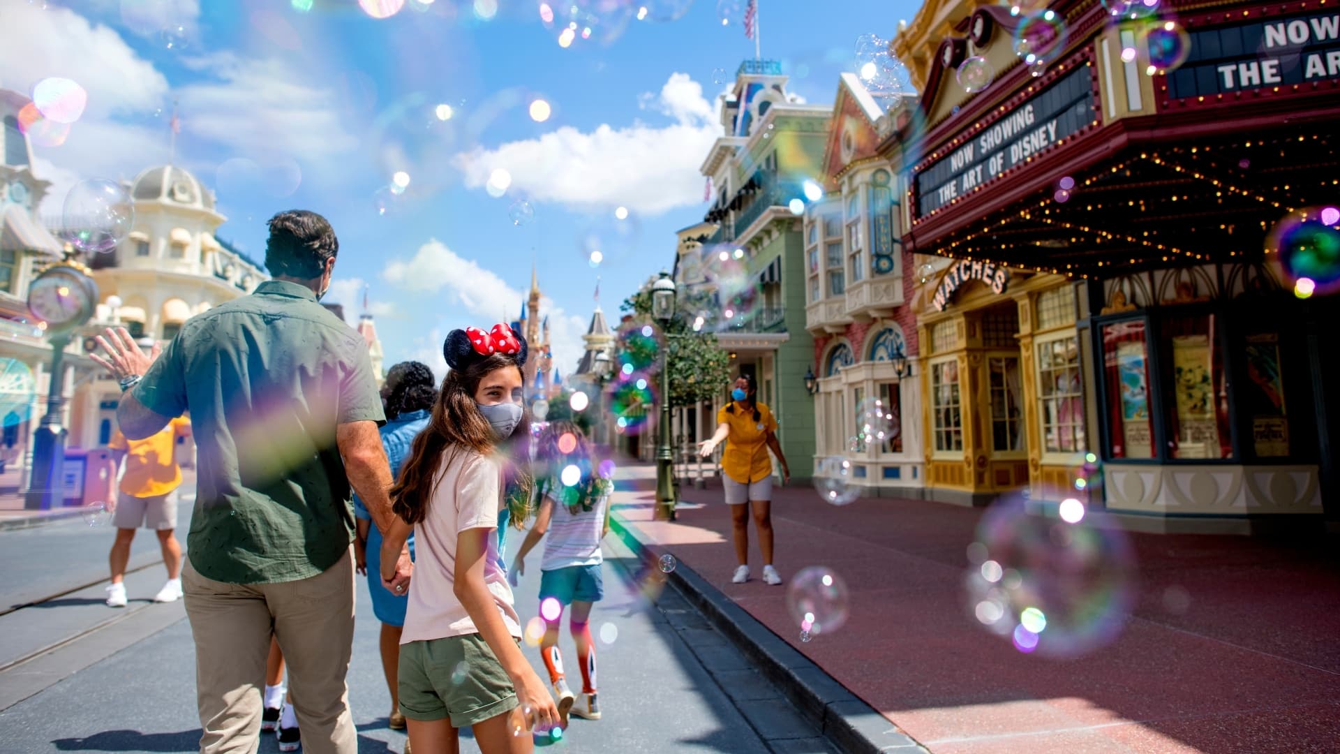 Main Street USA at Disney World in Orlando