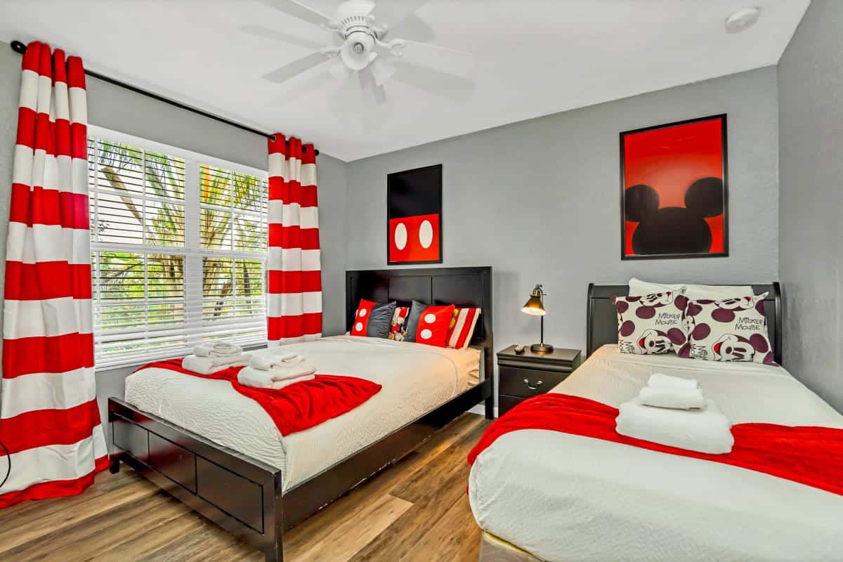 Mickey Mouse Themed Bedroom