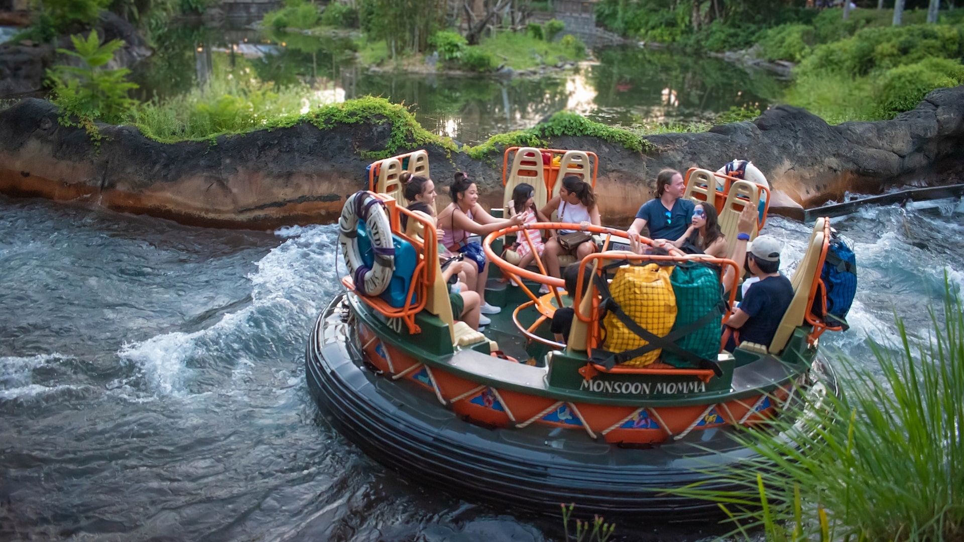 Kali River Rapids Ride at Disney World