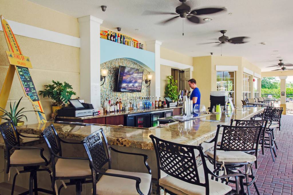 Poolside Bar at Orlando Vacation Rental Community