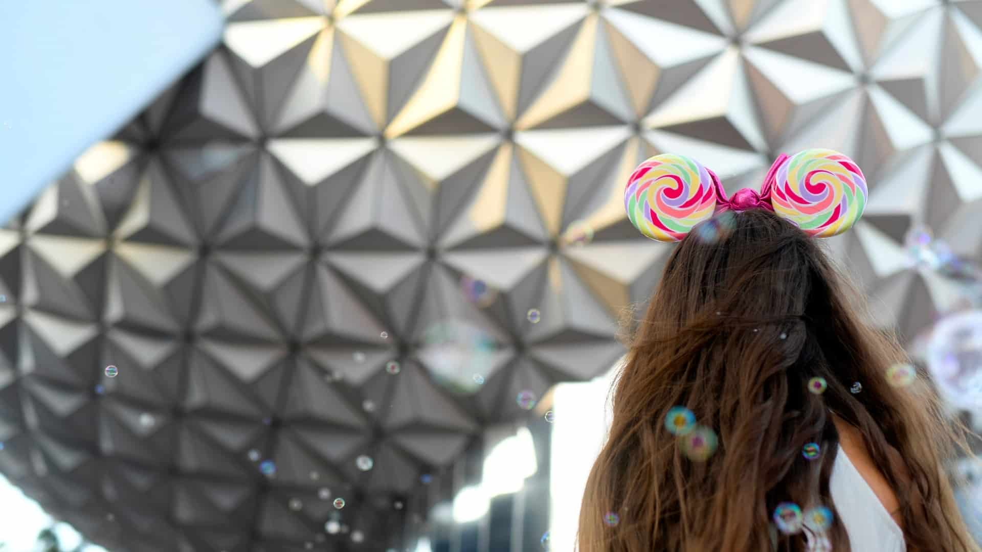 Spaceship Earth at Epcot - Mickey Ears