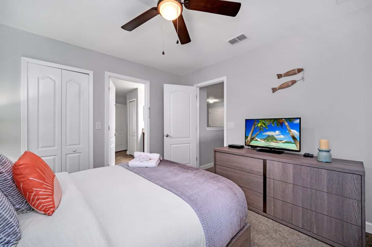 Comfortable Bedroom in a Vacation Rental