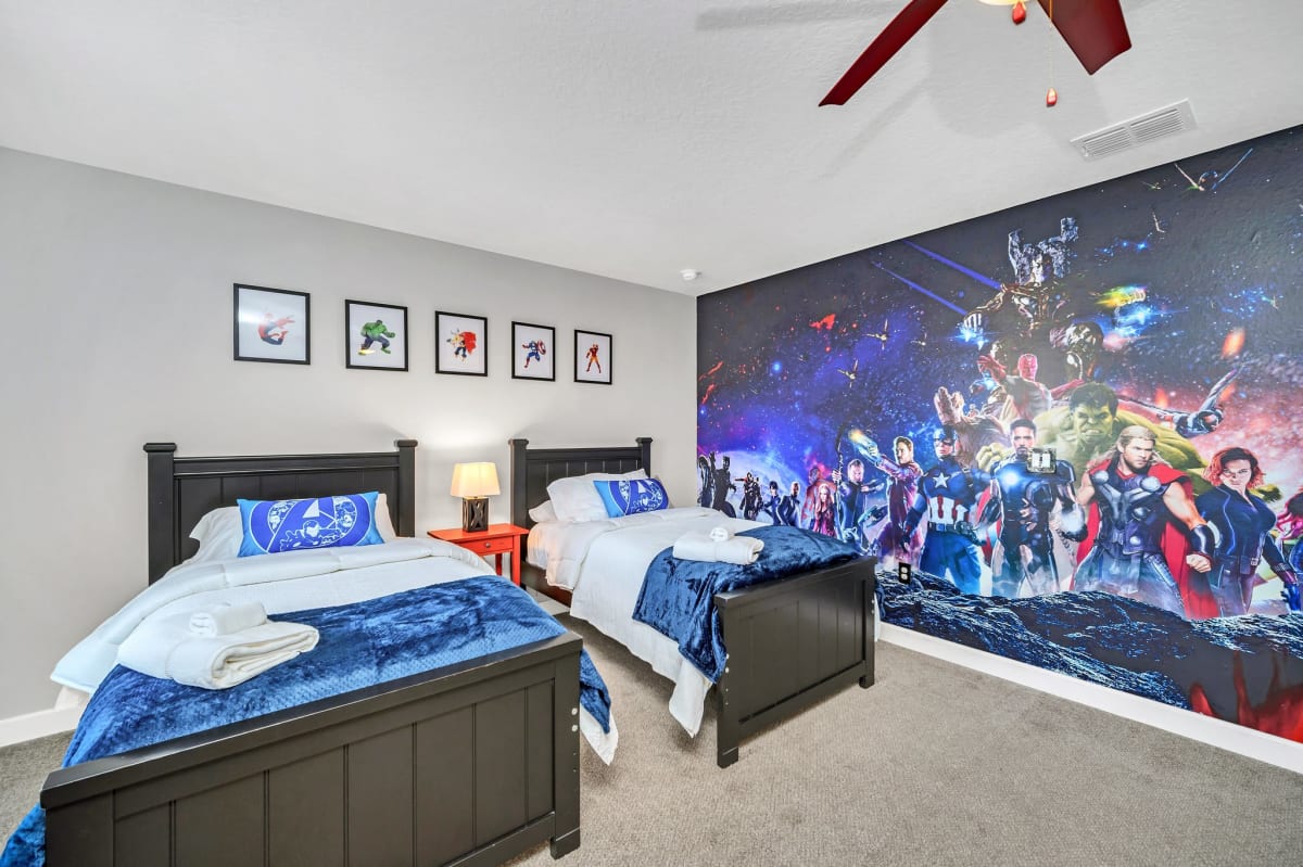 Vacation Rental - Avengers Bedroom in Orlando