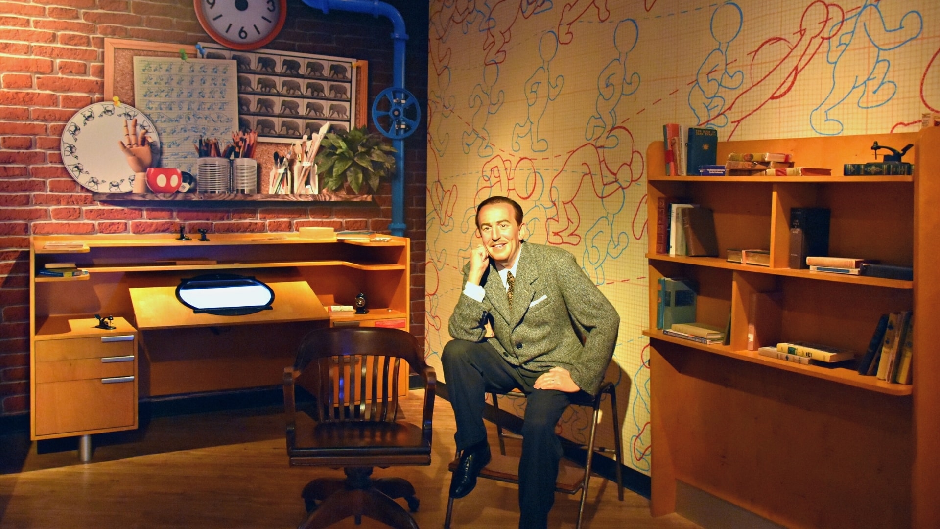 Walt Disney at Wax Museum in Orlando