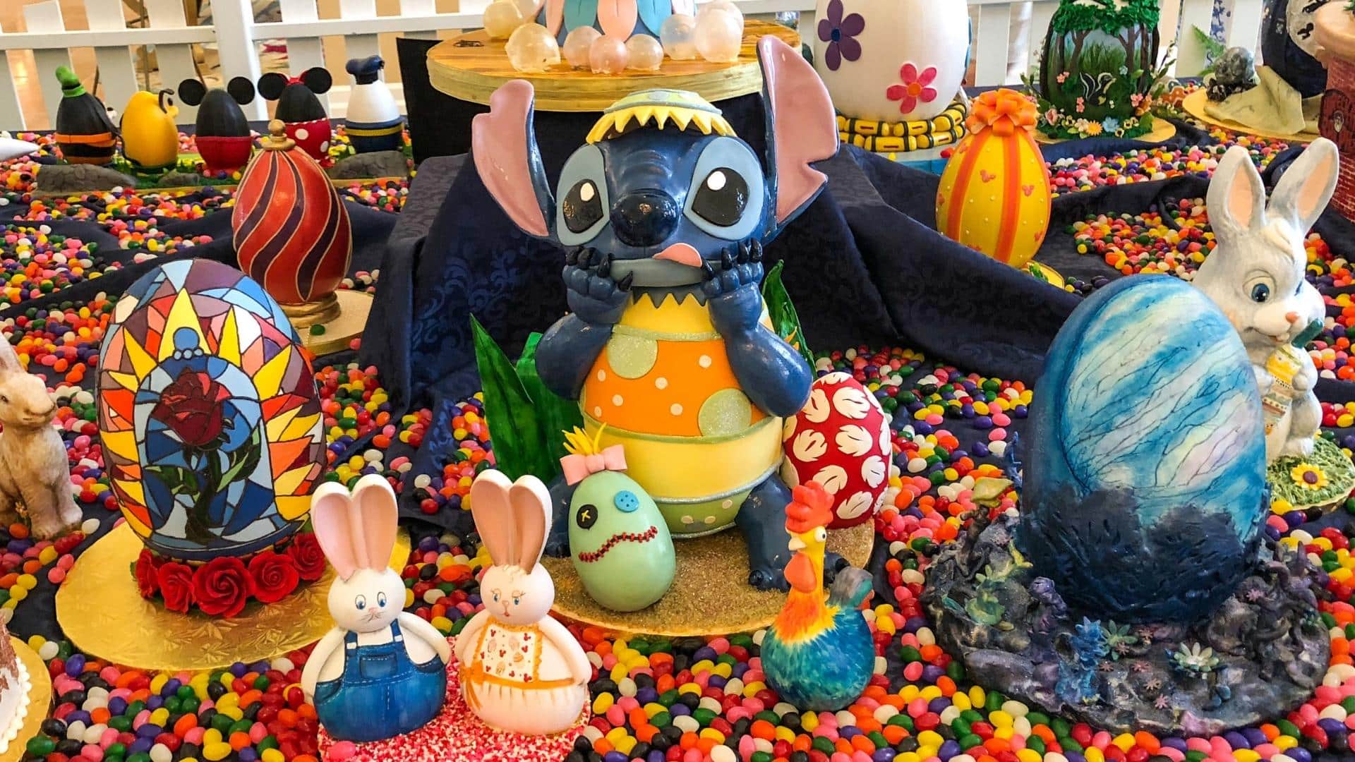 Easter at Disney World - Egg Displays