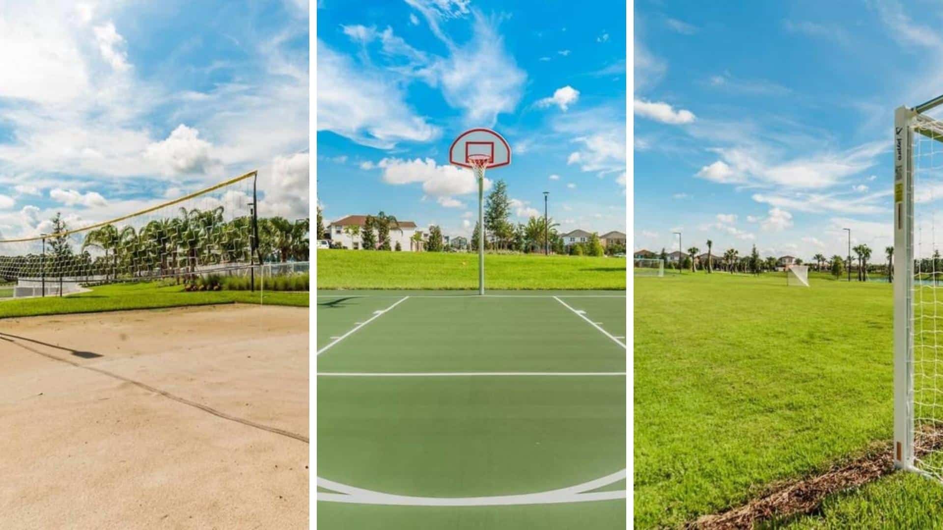 Solara Resort Sport Courts - Volleyball - Basketball - Soccer Fields
