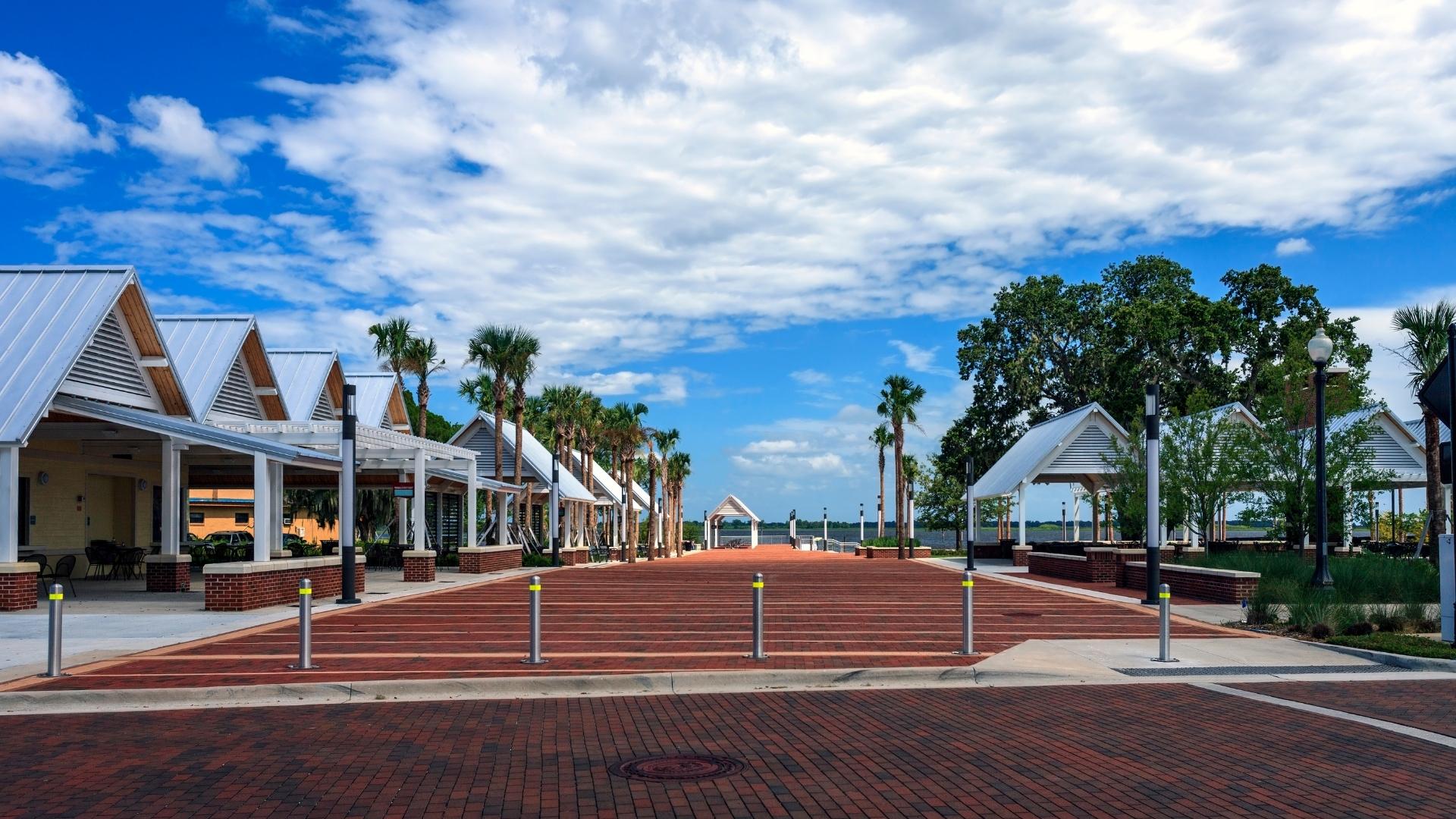 Picnic Pavilions at Kissimmee Florida
