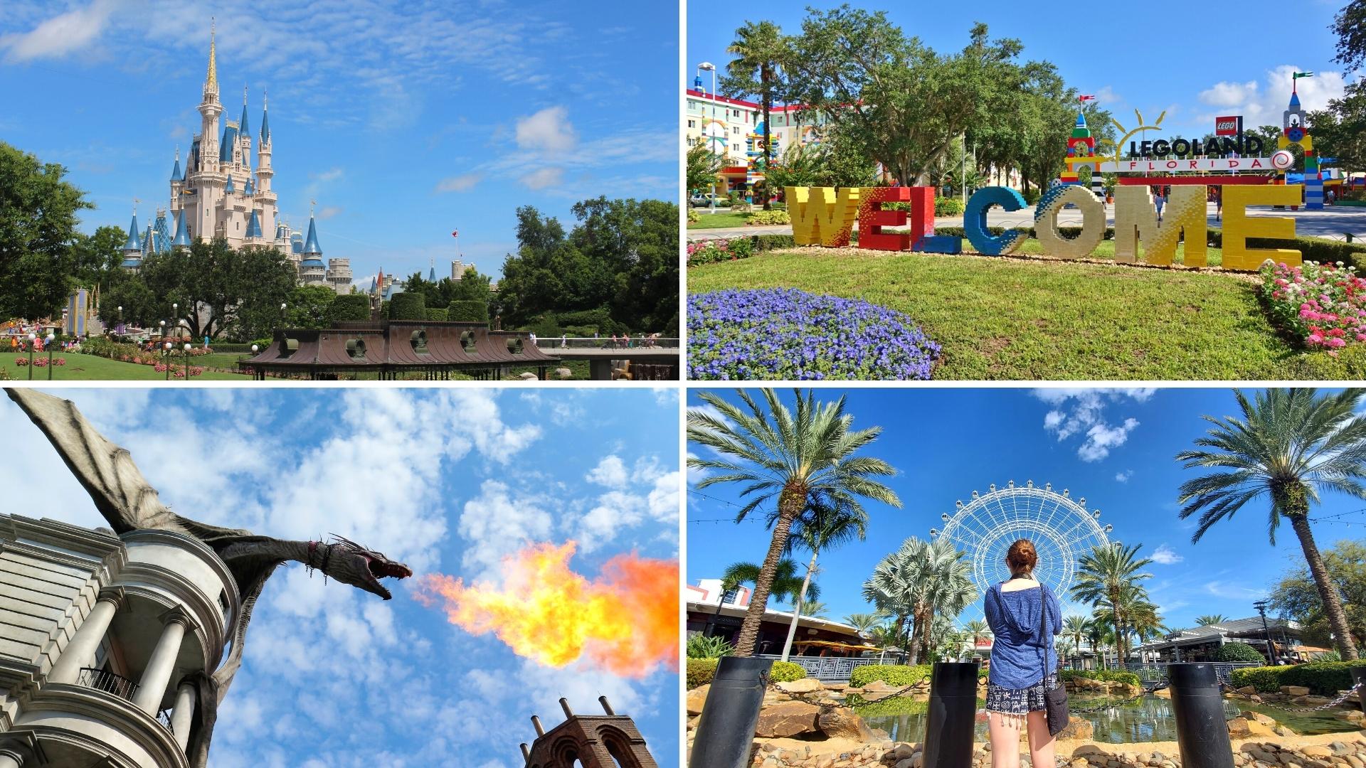 Orlando Theme Parks in January