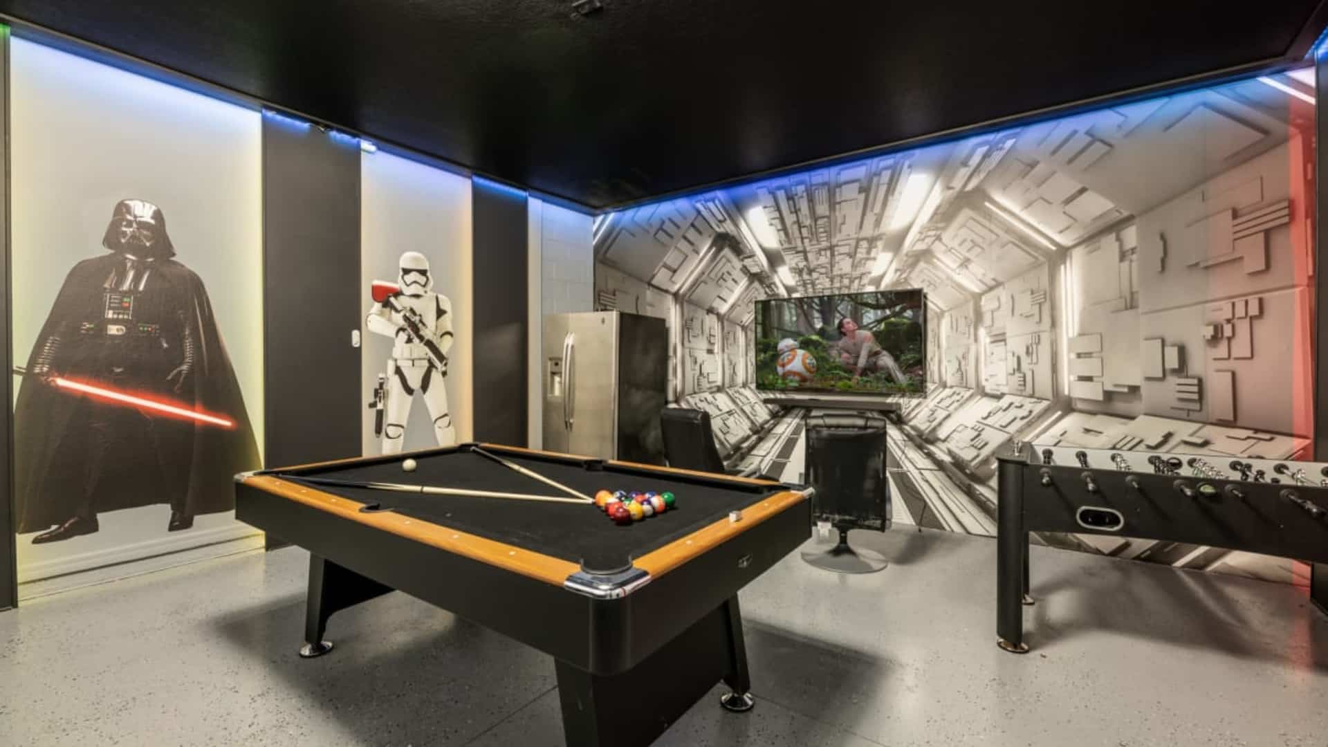 Star Wars Game Room Inspiration