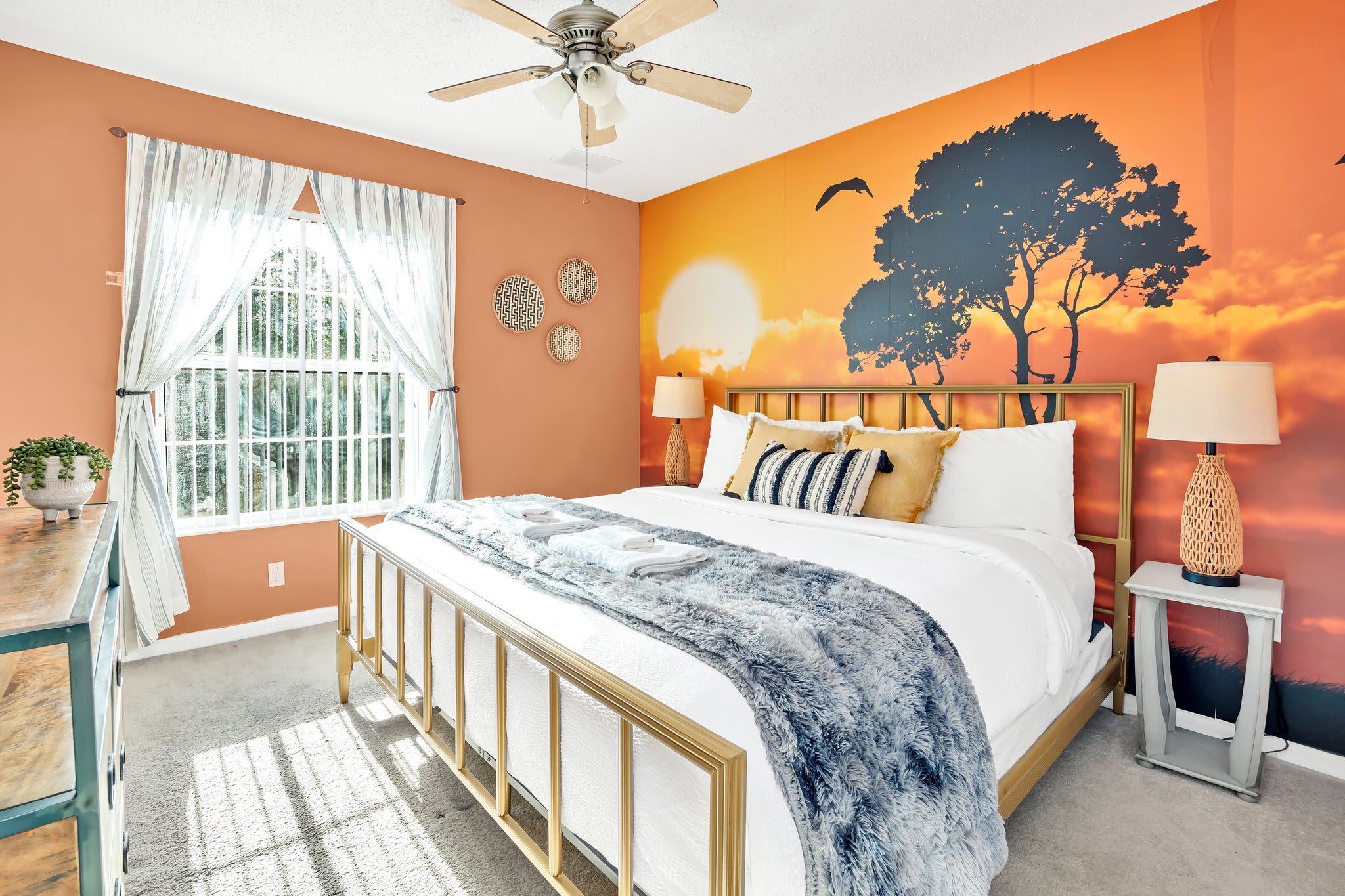 Lion King Themed Bedroom in Orlando