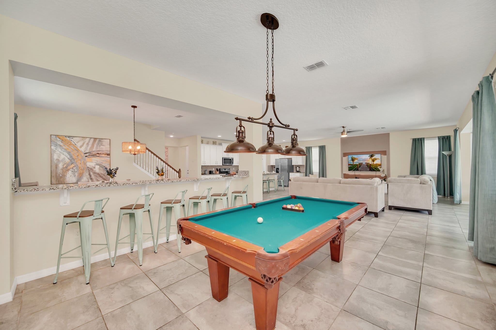 9 Bedroom Orlando Vacation Home - Pool Table 9 Bedroom Orlando Vacation Home - Pool Table