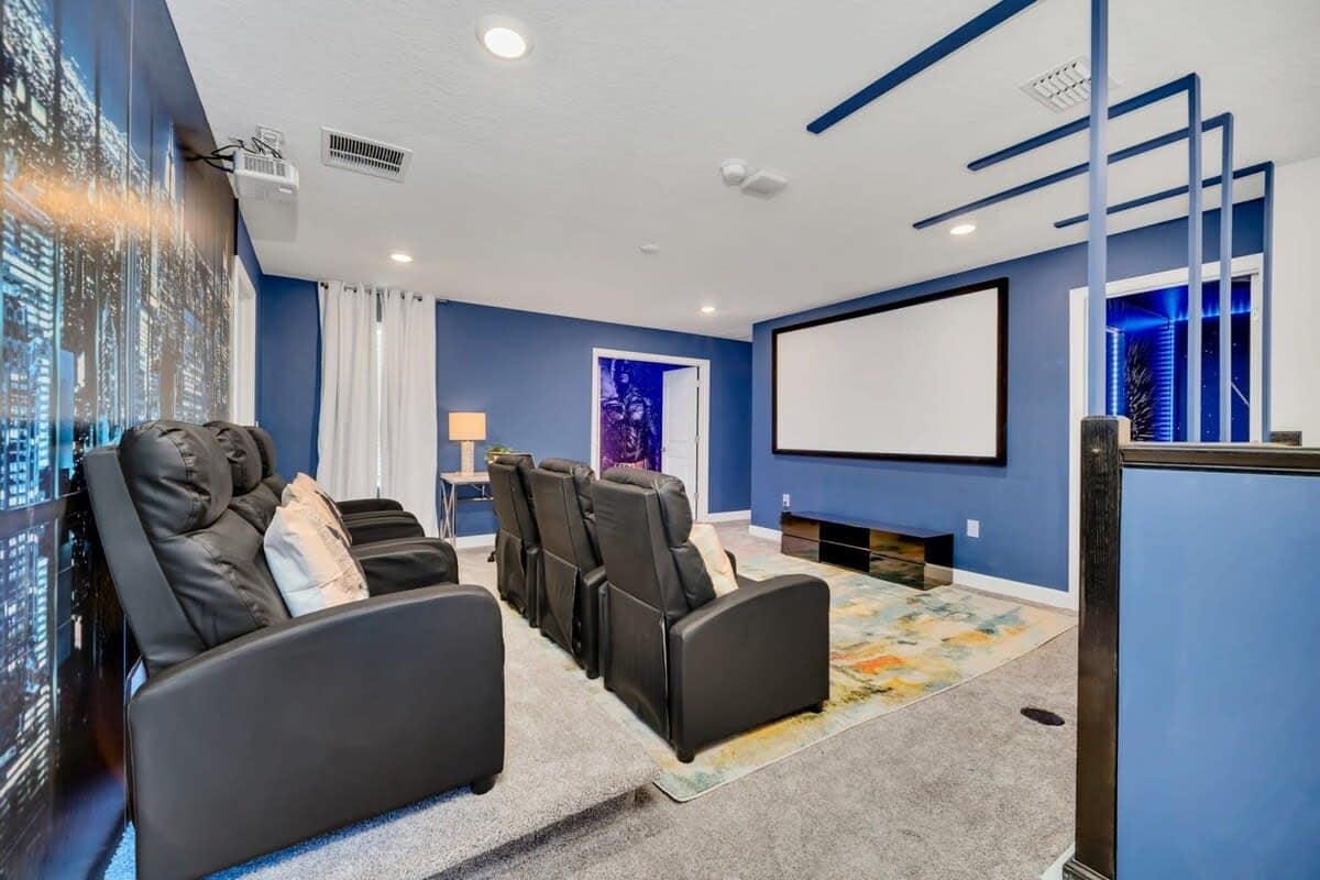 Disney Themed Vacation Rental in Orlando - Theater